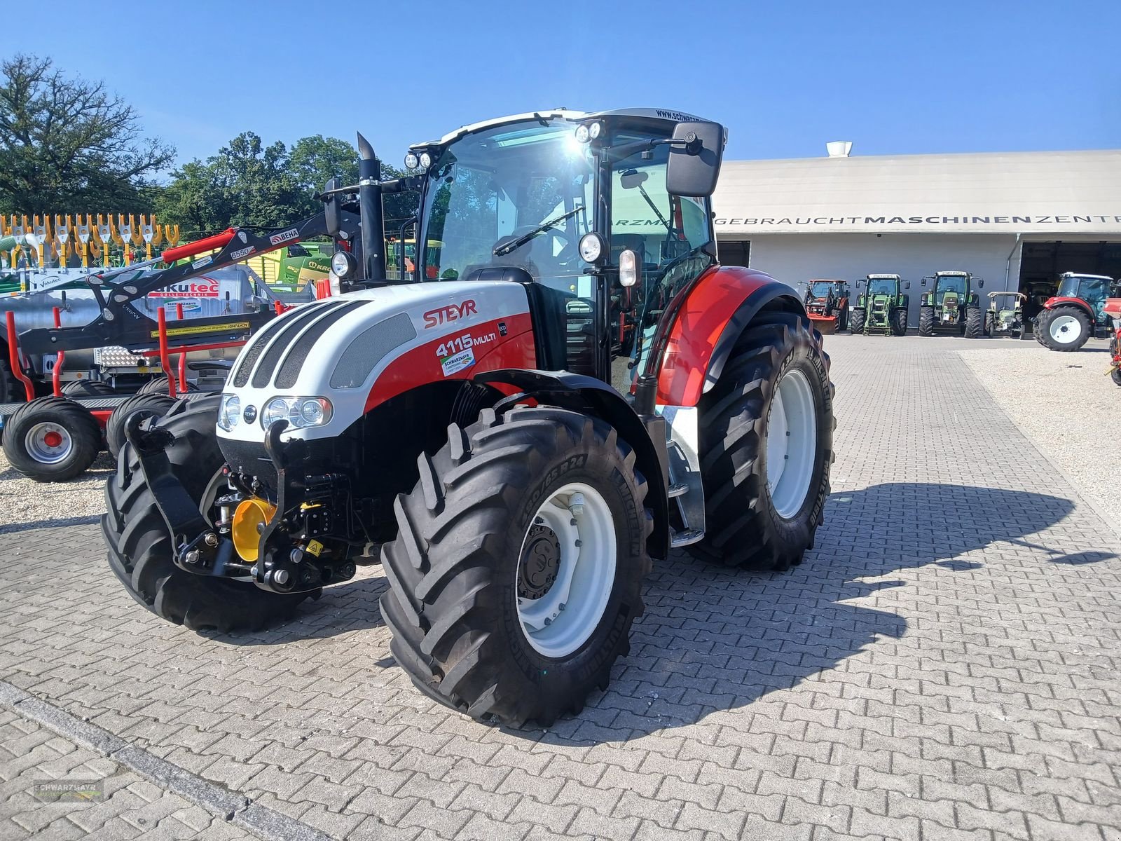 Traktor типа Steyr 4115 Multi Komfort, Gebrauchtmaschine в Gampern (Фотография 2)