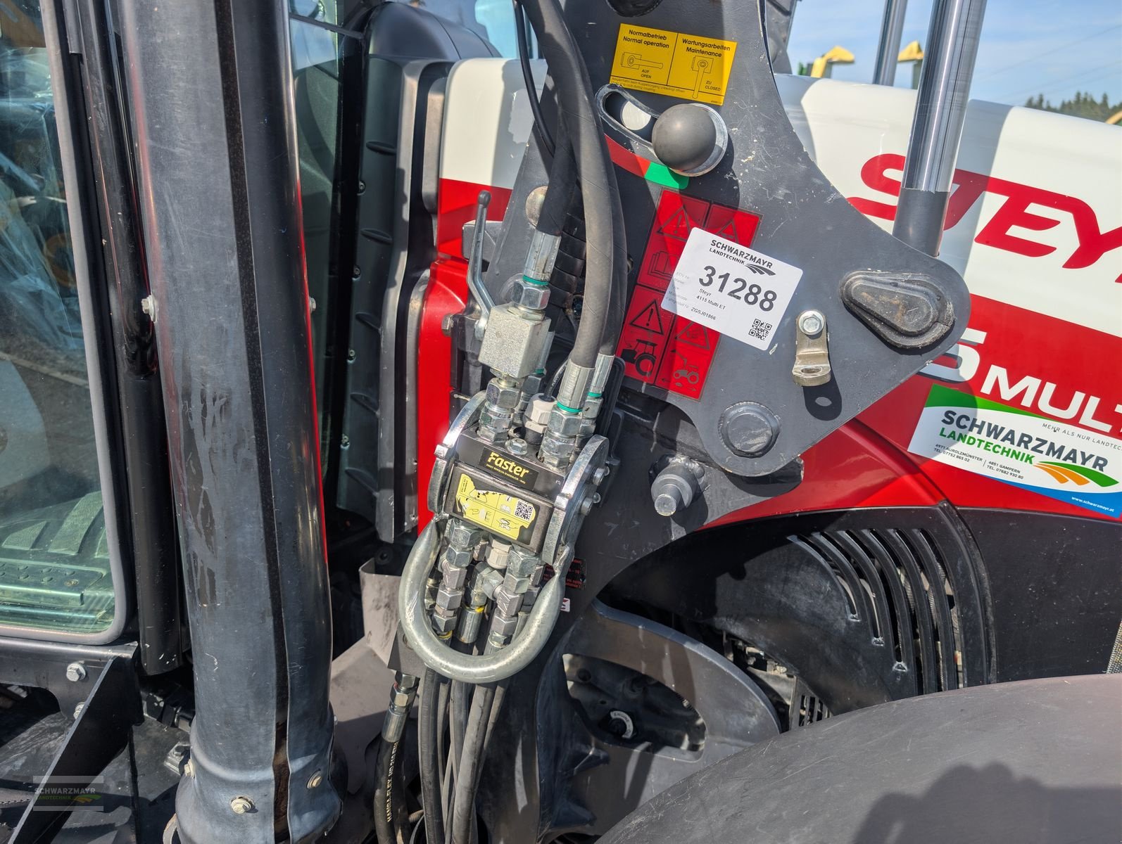 Traktor типа Steyr 4115 Multi Komfort, Gebrauchtmaschine в Gampern (Фотография 13)