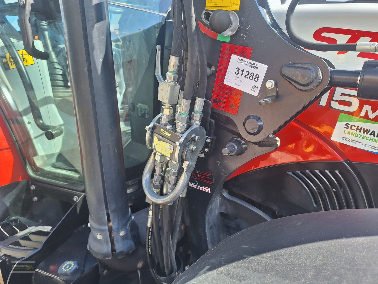 Traktor типа Steyr 4115 Multi Komfort, Gebrauchtmaschine в Gampern (Фотография 21)