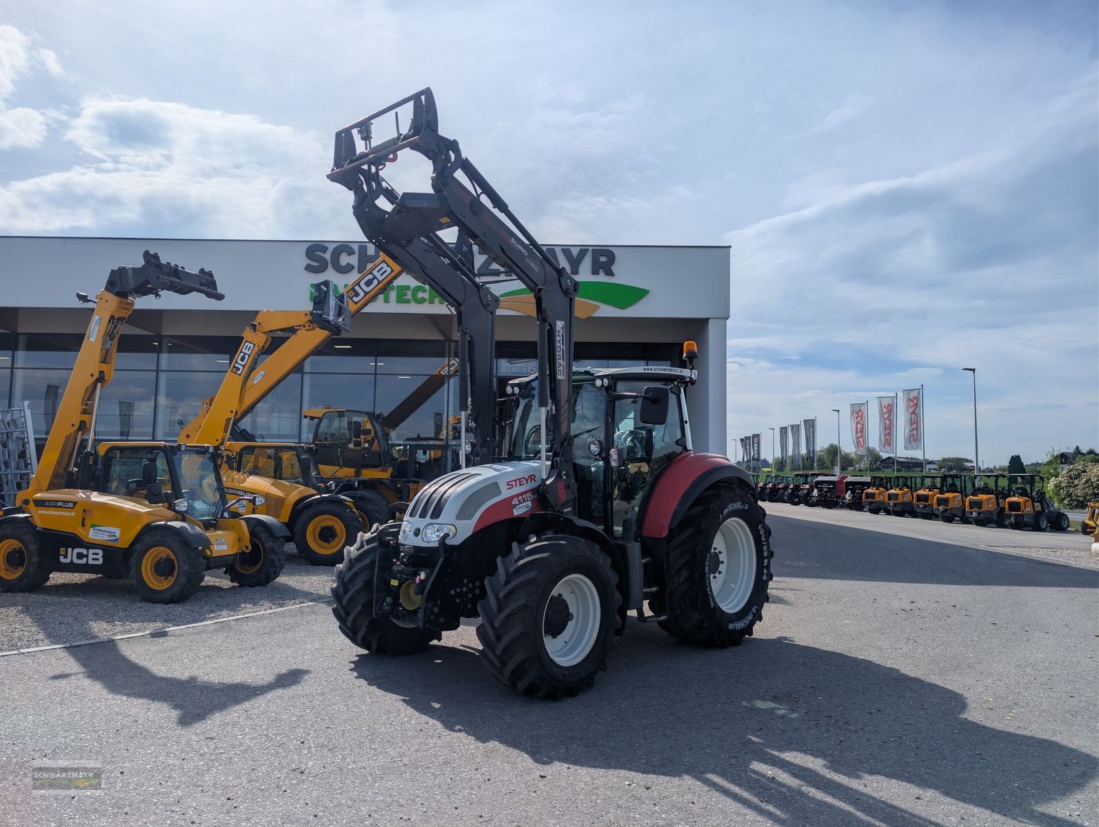 Traktor типа Steyr 4115 Multi Komfort, Gebrauchtmaschine в Gampern (Фотография 1)