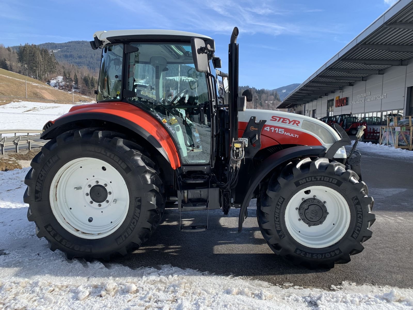 Traktor a típus Steyr 4115 Multi, Gebrauchtmaschine ekkor: Eben (Kép 5)
