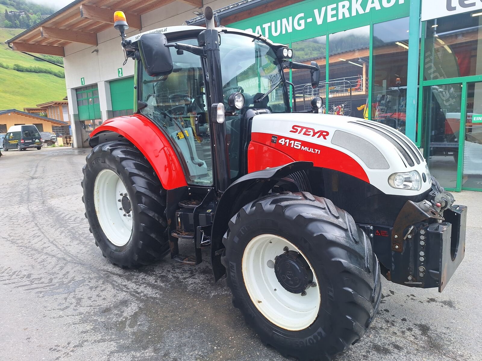 Traktor типа Steyr 4115 Multi, Gebrauchtmaschine в Bramberg (Фотография 1)