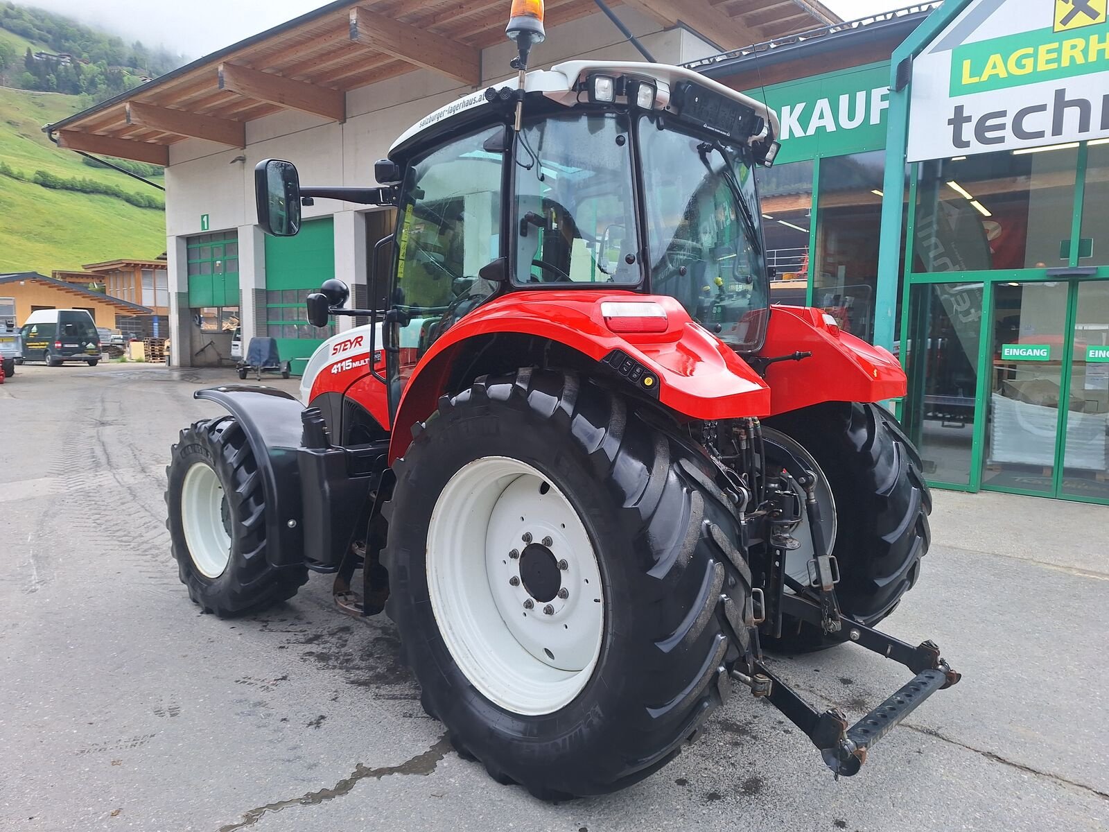 Traktor типа Steyr 4115 Multi, Gebrauchtmaschine в Bramberg (Фотография 7)