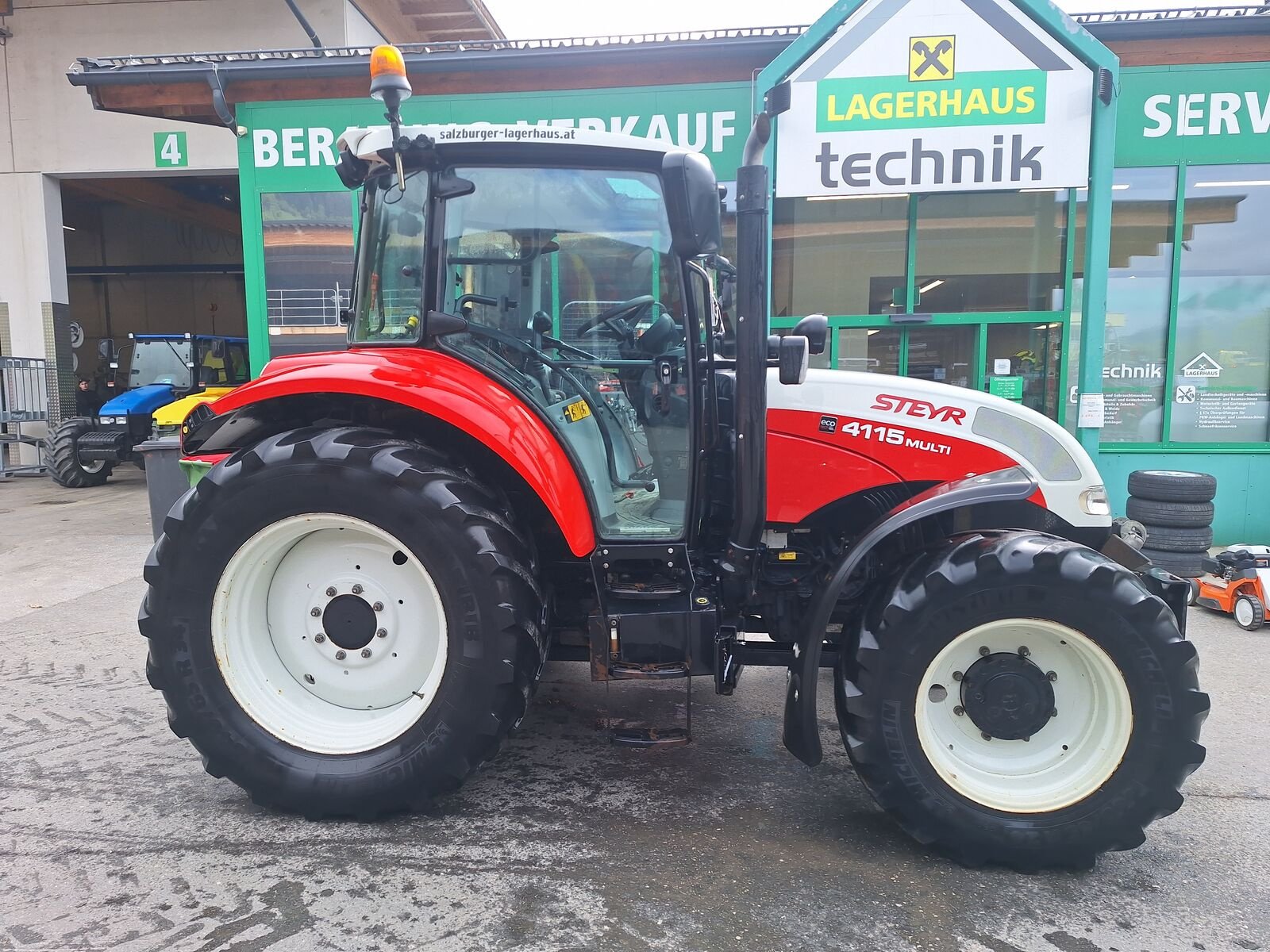 Traktor типа Steyr 4115 Multi, Gebrauchtmaschine в Bramberg (Фотография 2)