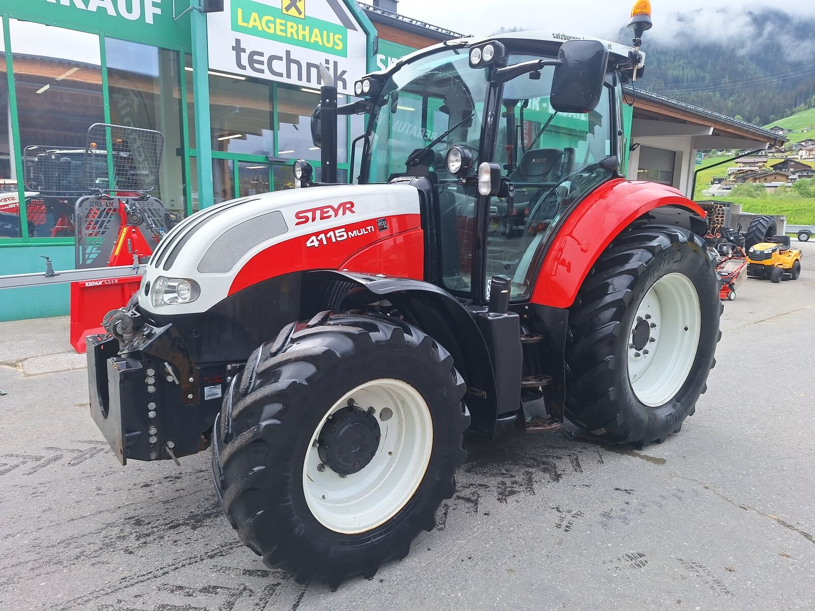 Traktor типа Steyr 4115 Multi, Gebrauchtmaschine в Bramberg (Фотография 6)
