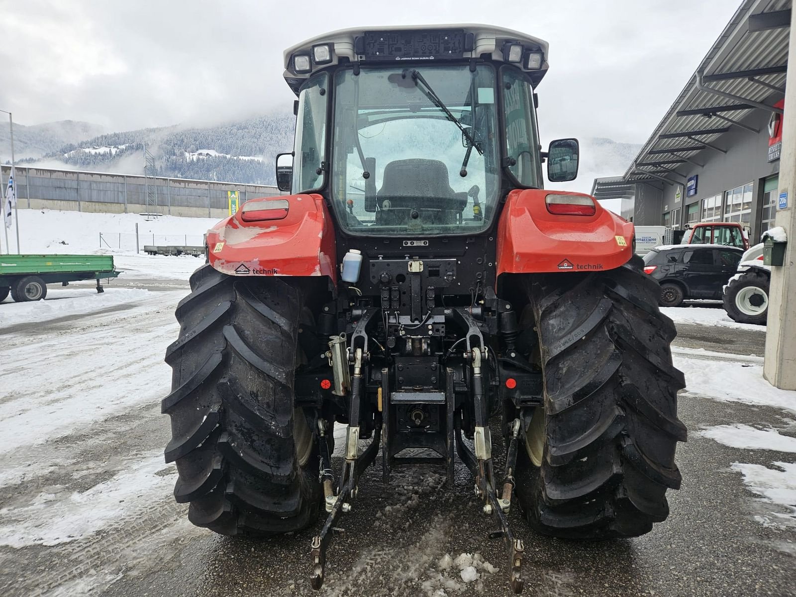 Traktor van het type Steyr 4115 Multi, Gebrauchtmaschine in Flachau (Foto 3)