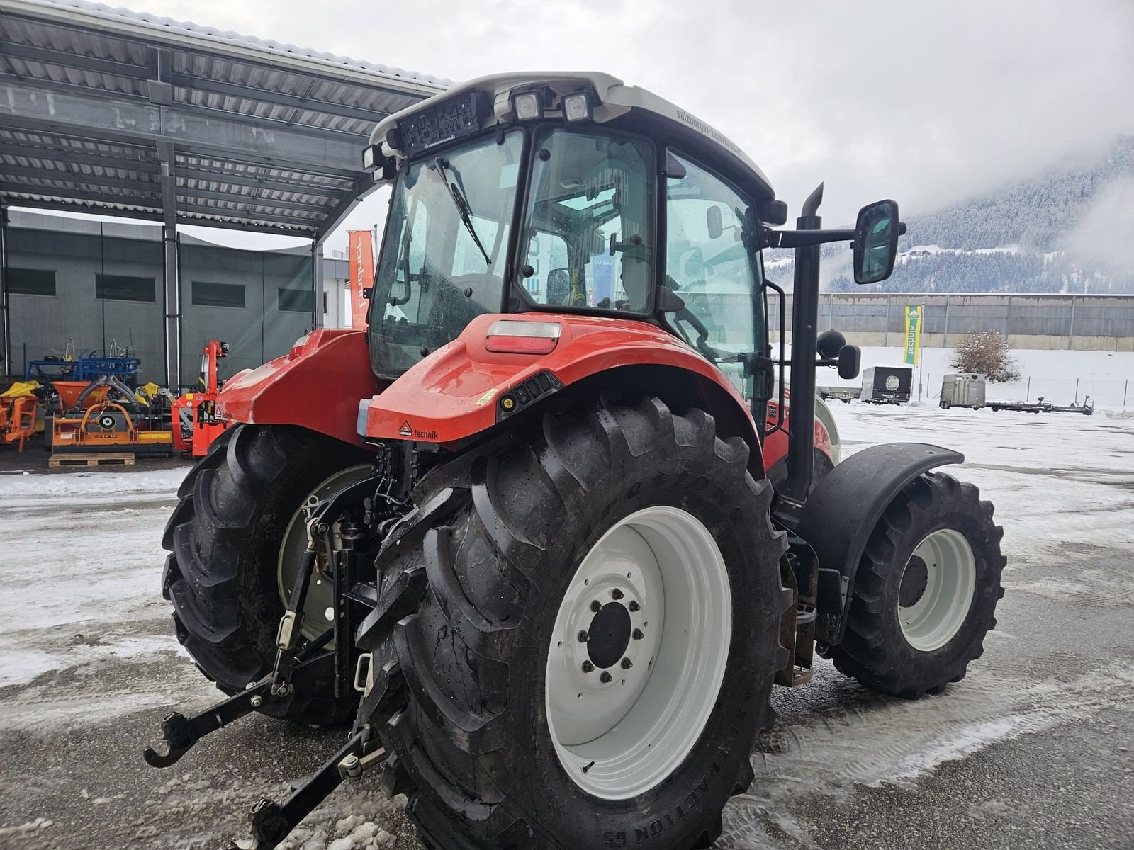 Traktor van het type Steyr 4115 Multi, Gebrauchtmaschine in Flachau (Foto 4)