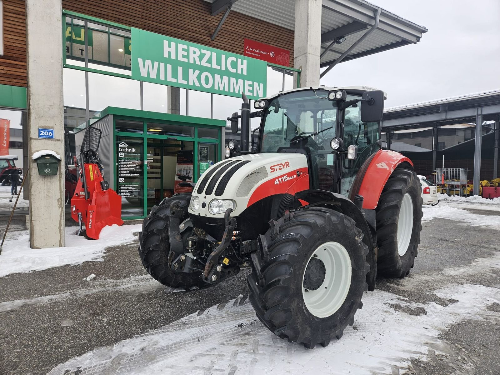 Traktor van het type Steyr 4115 Multi, Gebrauchtmaschine in Flachau (Foto 1)