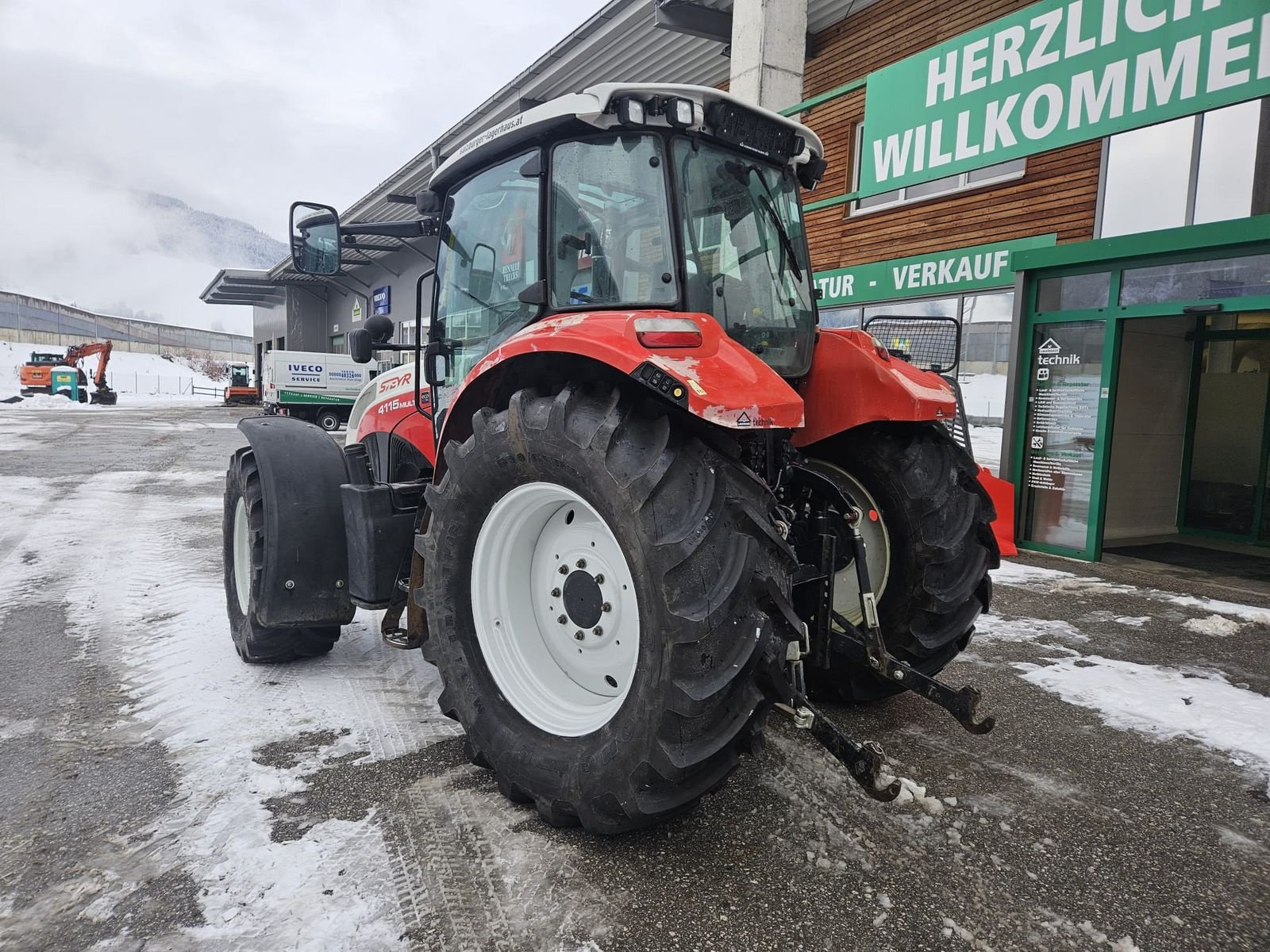 Traktor van het type Steyr 4115 Multi, Gebrauchtmaschine in Flachau (Foto 2)