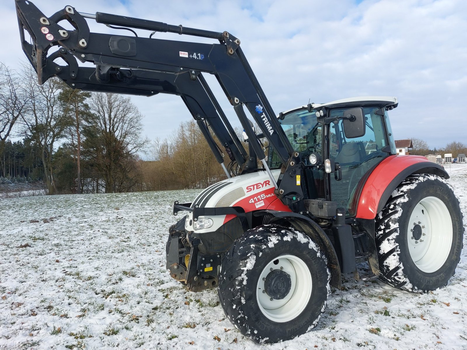 Traktor типа Steyr 4115 Multi, Gebrauchtmaschine в Tacherting (Фотография 2)