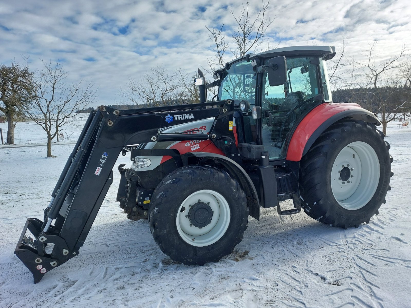 Traktor типа Steyr 4115 Multi, Gebrauchtmaschine в Tacherting (Фотография 3)
