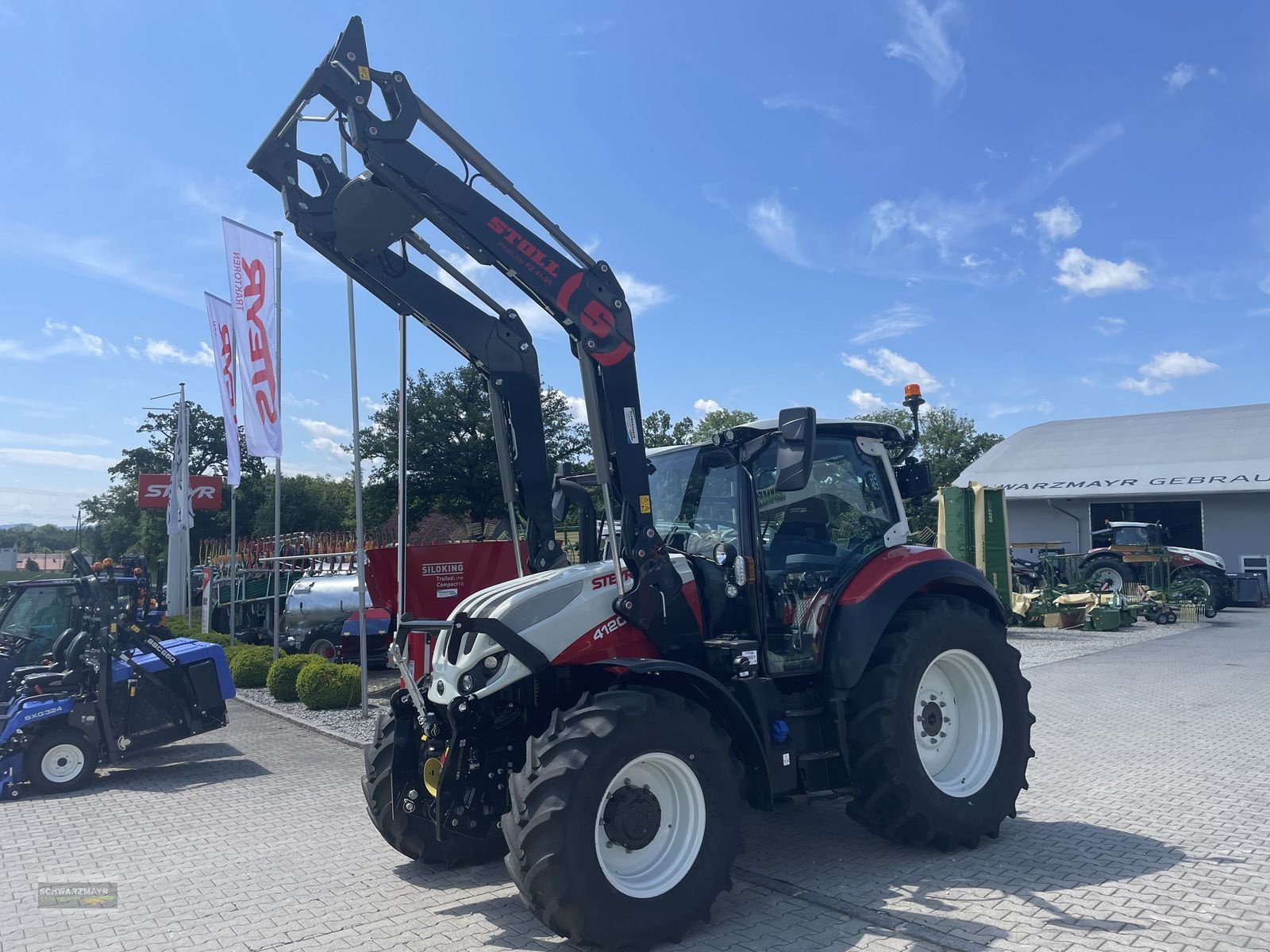 Traktor typu Steyr 4120 Expert CVT, Neumaschine v Aurolzmünster (Obrázek 2)
