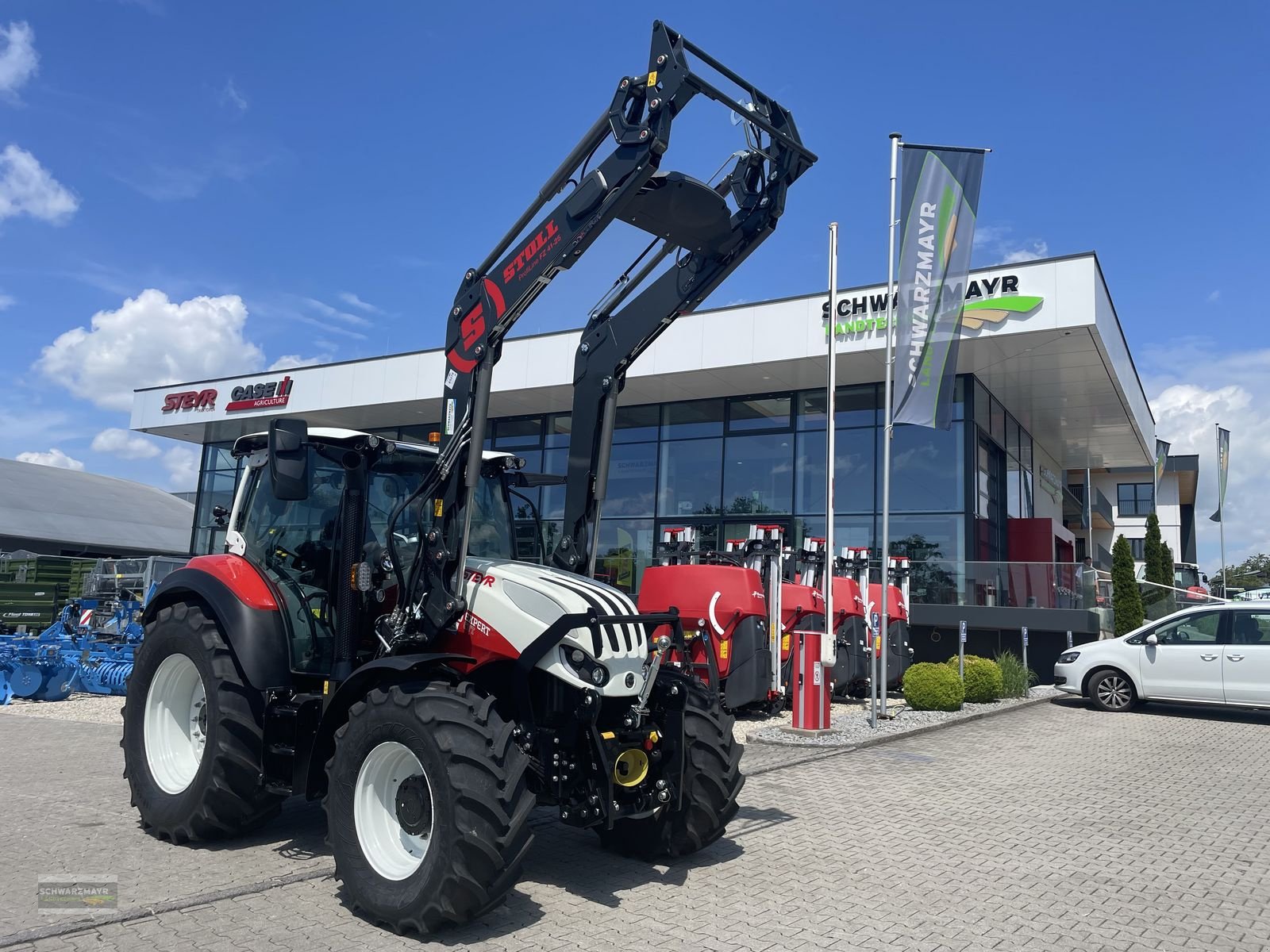 Traktor typu Steyr 4120 Expert CVT, Neumaschine v Aurolzmünster (Obrázek 1)