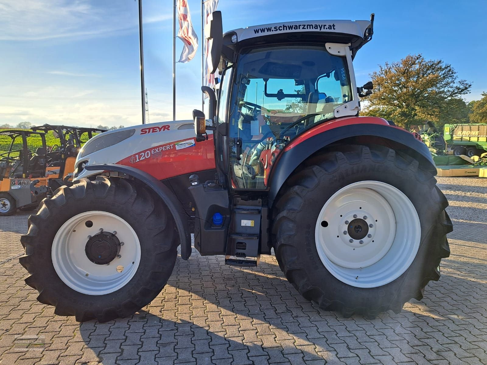 Traktor za tip Steyr 4120 Expert CVT, Neumaschine u Aurolzmünster (Slika 7)