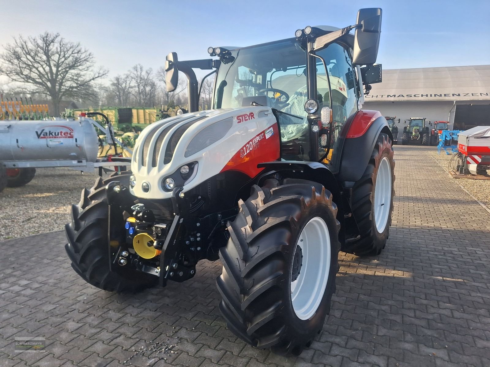 Traktor typu Steyr 4120 Expert CVT, Neumaschine w Aurolzmünster (Zdjęcie 8)