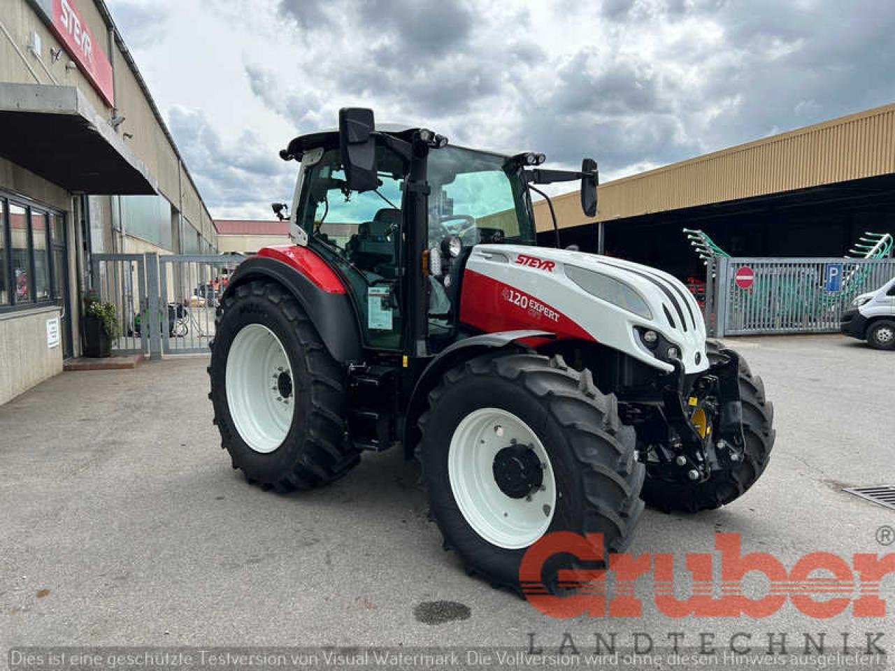 Traktor typu Steyr 4120 Expert CVT, Neumaschine v Ampfing (Obrázek 4)