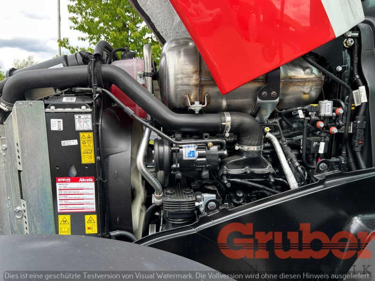 Traktor typu Steyr 4120 Expert CVT, Neumaschine v Ampfing (Obrázek 5)