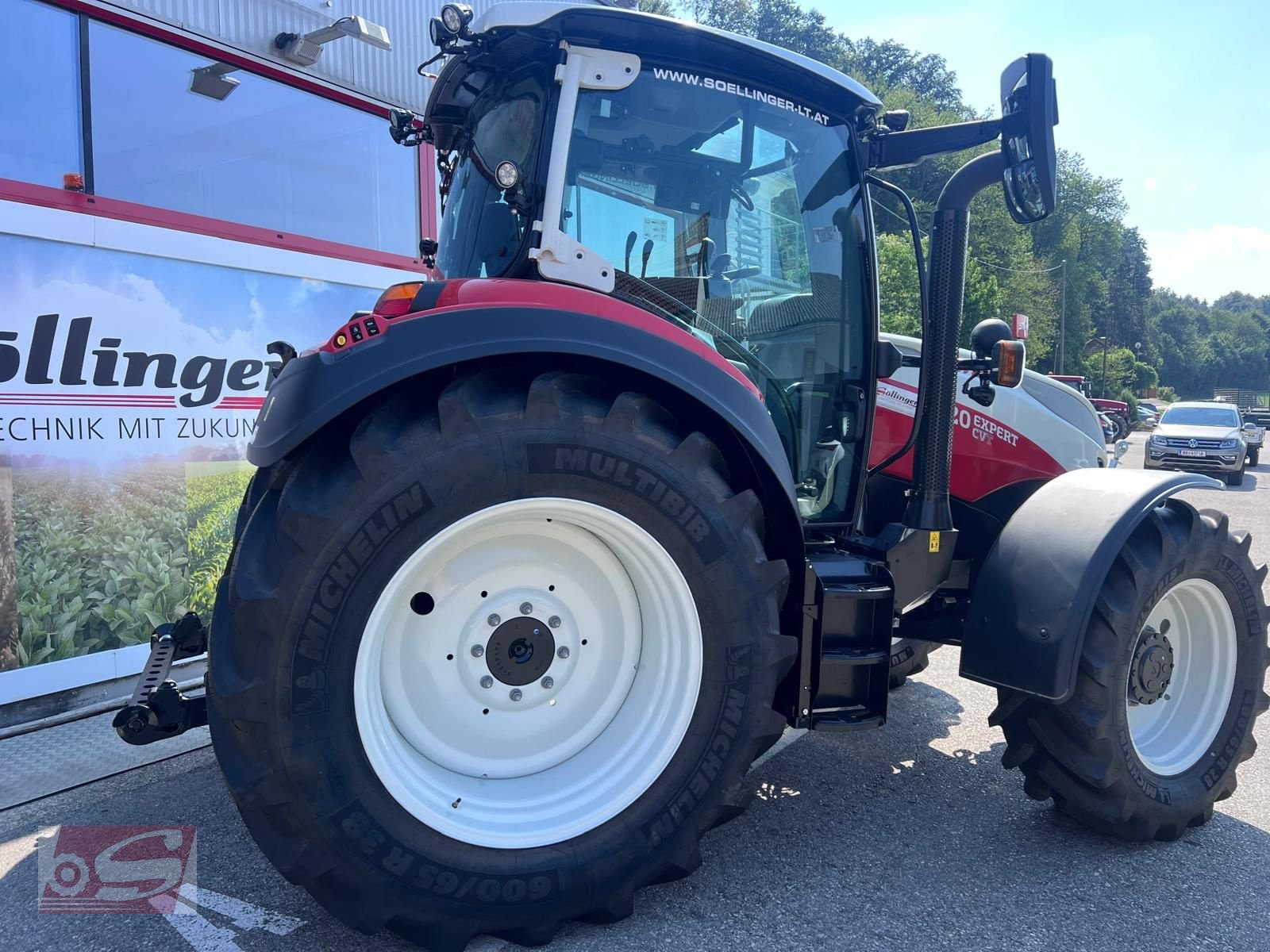 Traktor от тип Steyr 4120 Expert CVT, Vorführmaschine в Offenhausen (Снимка 4)