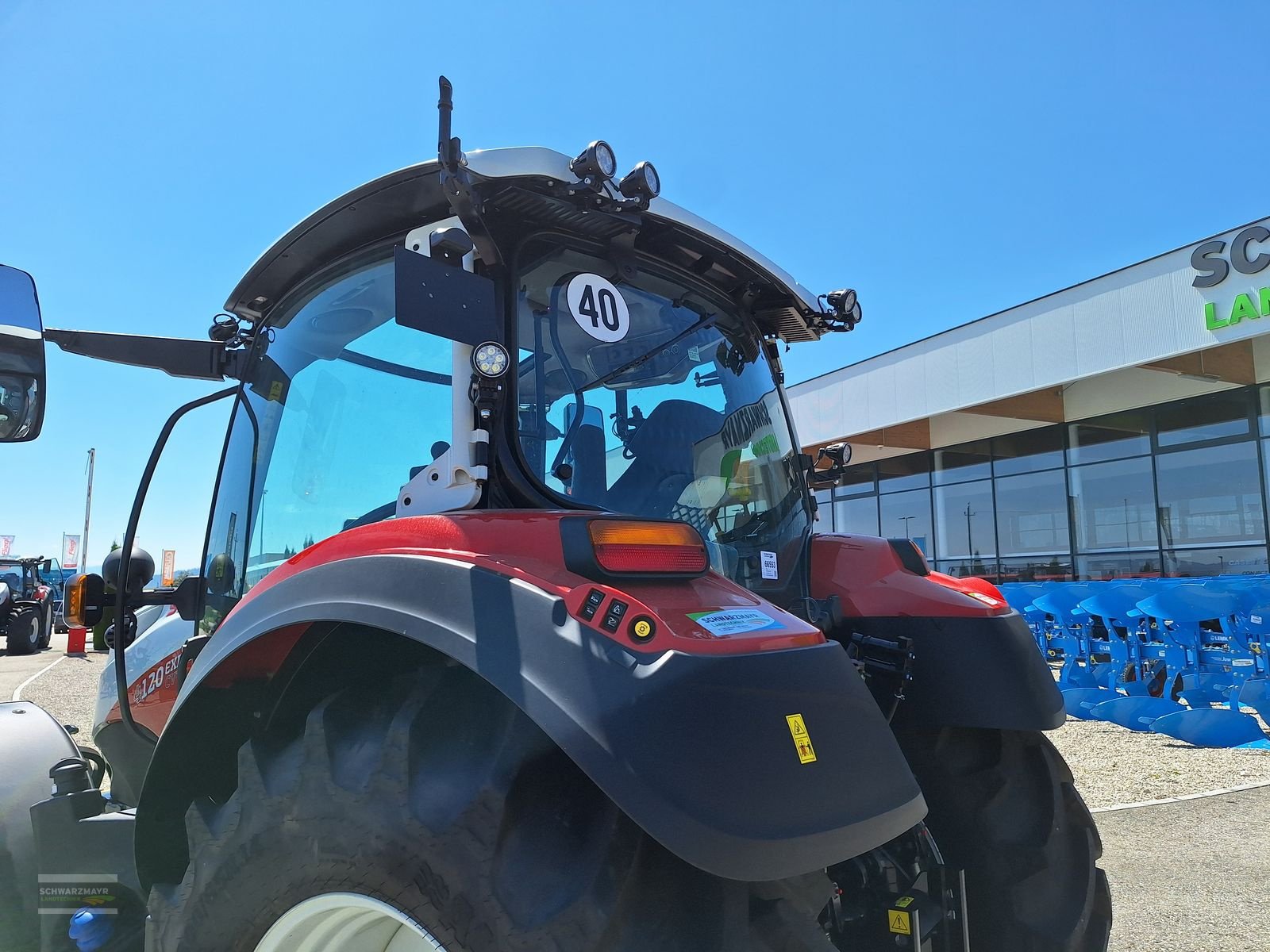 Traktor des Typs Steyr 4120 Expert CVT, Mietmaschine in Gampern (Bild 12)