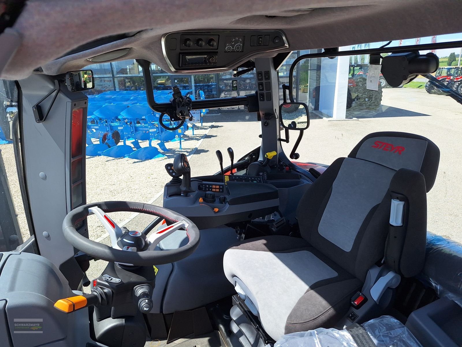 Traktor des Typs Steyr 4120 Expert CVT, Mietmaschine in Gampern (Bild 13)