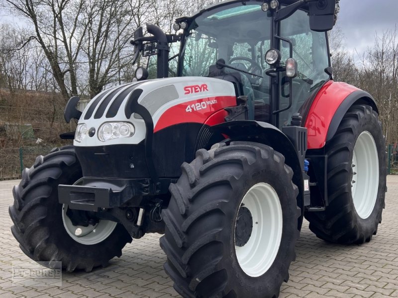 Traktor типа Steyr 4120 MULTI  ohne FRTL.-Konsolen, Gebrauchtmaschine в Bramsche (Фотография 1)