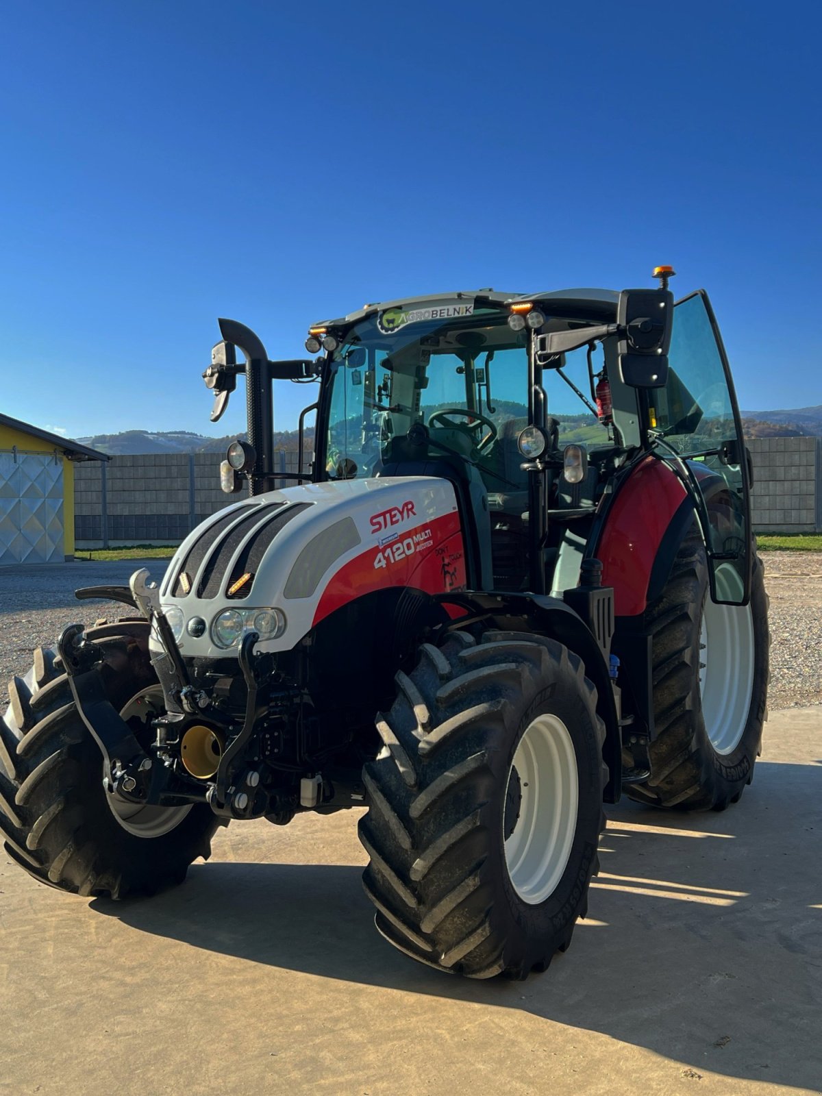 Traktor typu Steyr 4120 Multi, Gebrauchtmaschine w Race (Zdjęcie 1)