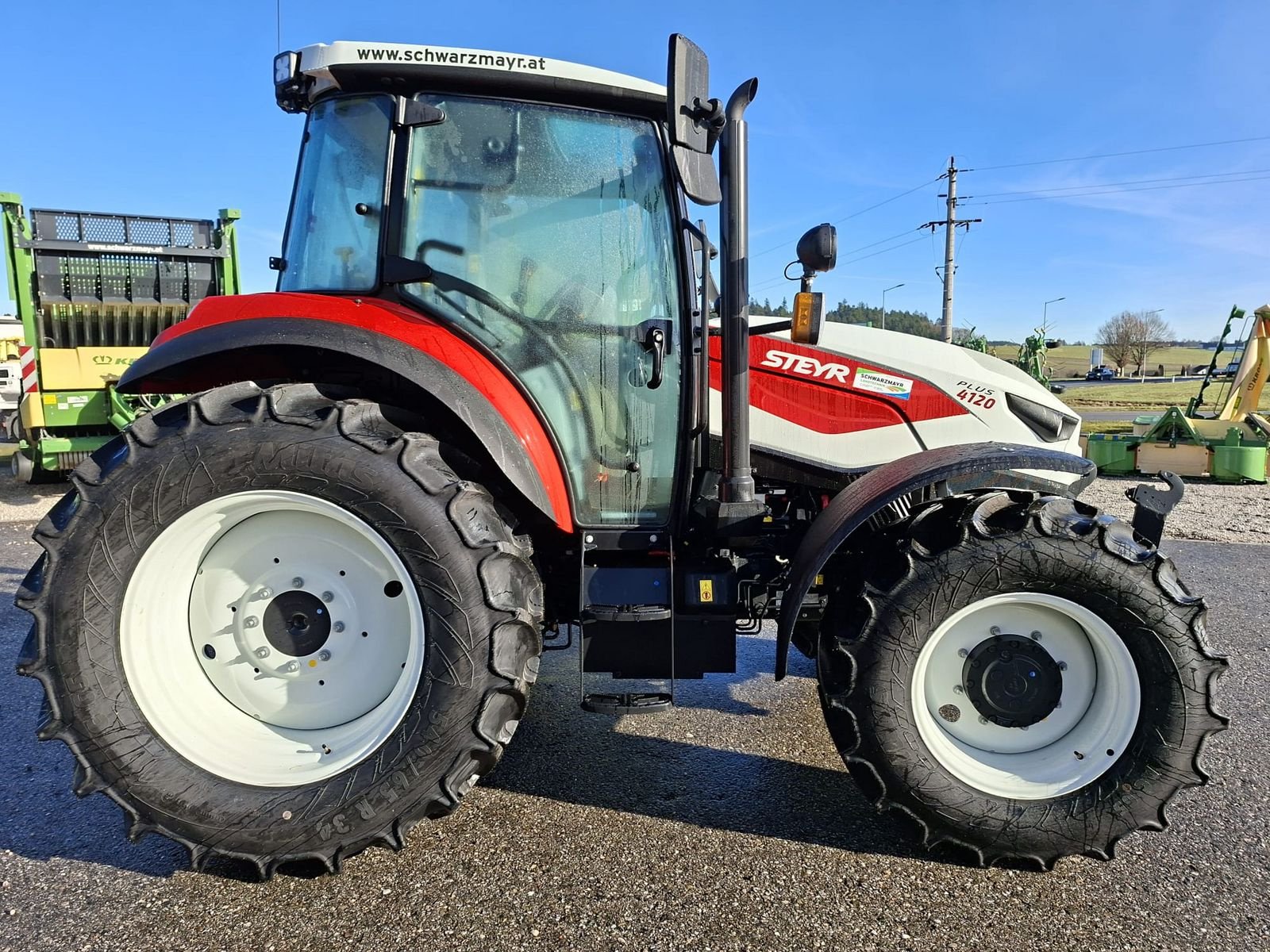 Traktor Türe ait Steyr 4120 Plus 1.5, Neumaschine içinde Harmannsdorf (resim 3)
