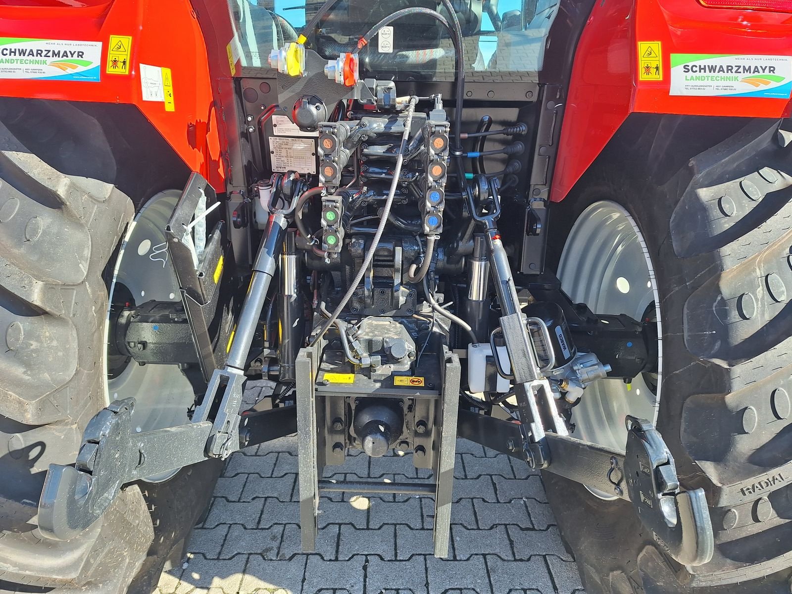 Traktor Türe ait Steyr 4120 Plus 1.5, Neumaschine içinde Harmannsdorf (resim 4)