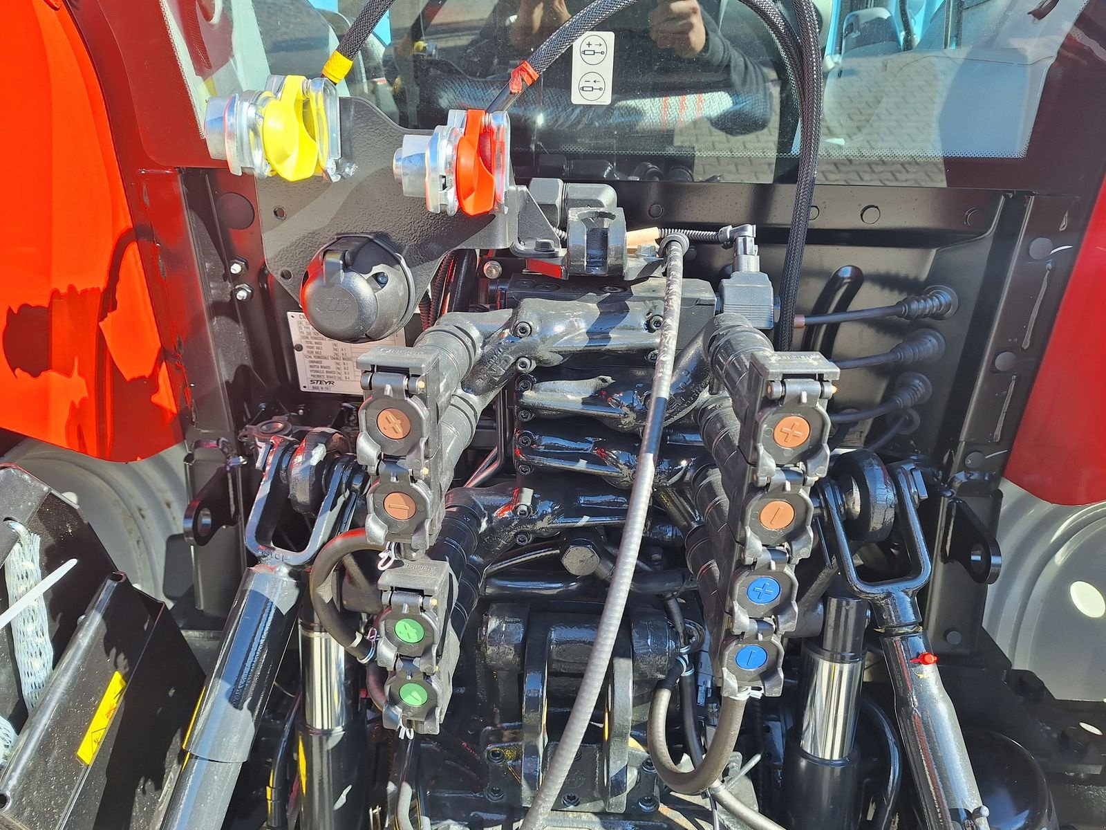 Traktor Türe ait Steyr 4120 Plus 1.5, Neumaschine içinde Harmannsdorf (resim 5)