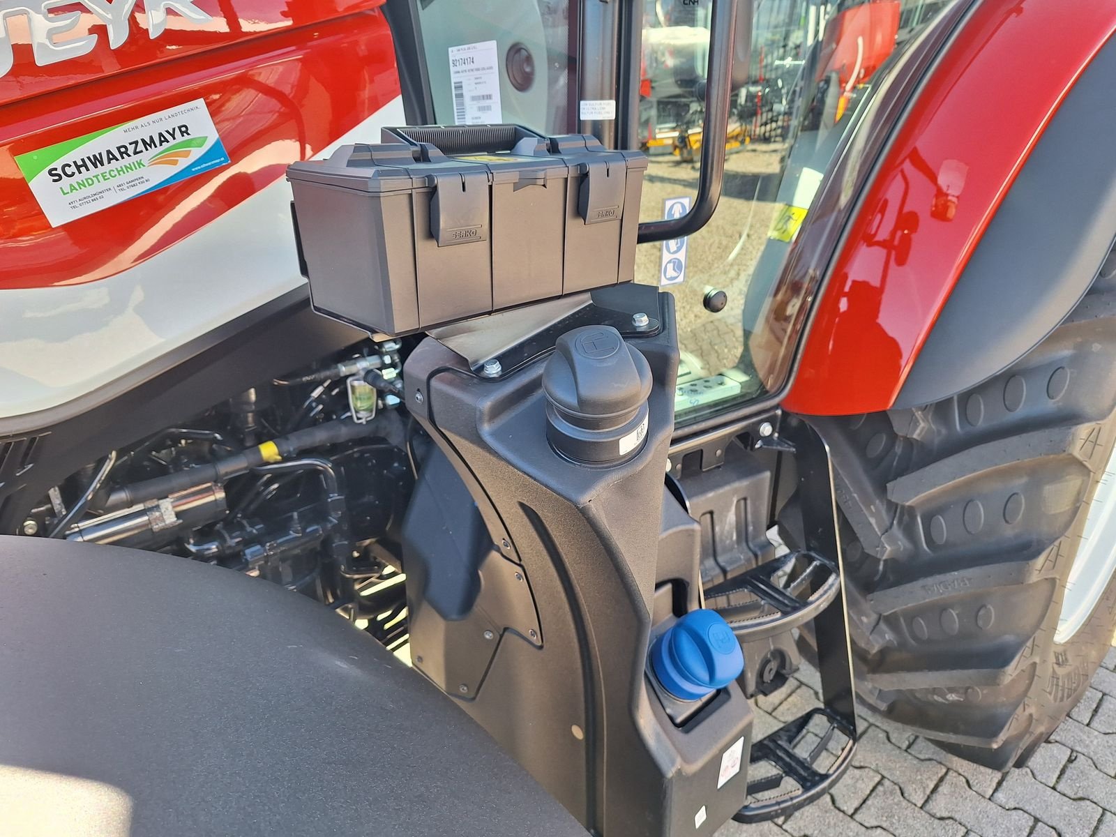 Traktor Türe ait Steyr 4120 Plus 1.5, Neumaschine içinde Harmannsdorf (resim 11)