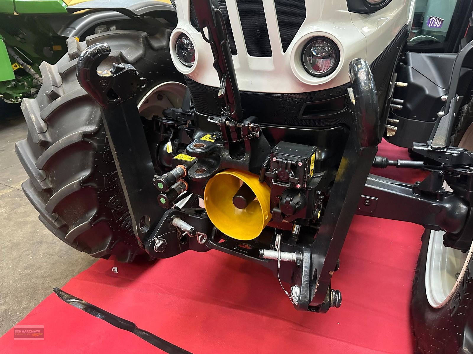 Traktor des Typs Steyr 4120 PLUS, Neumaschine in Aurolzmünster (Bild 8)