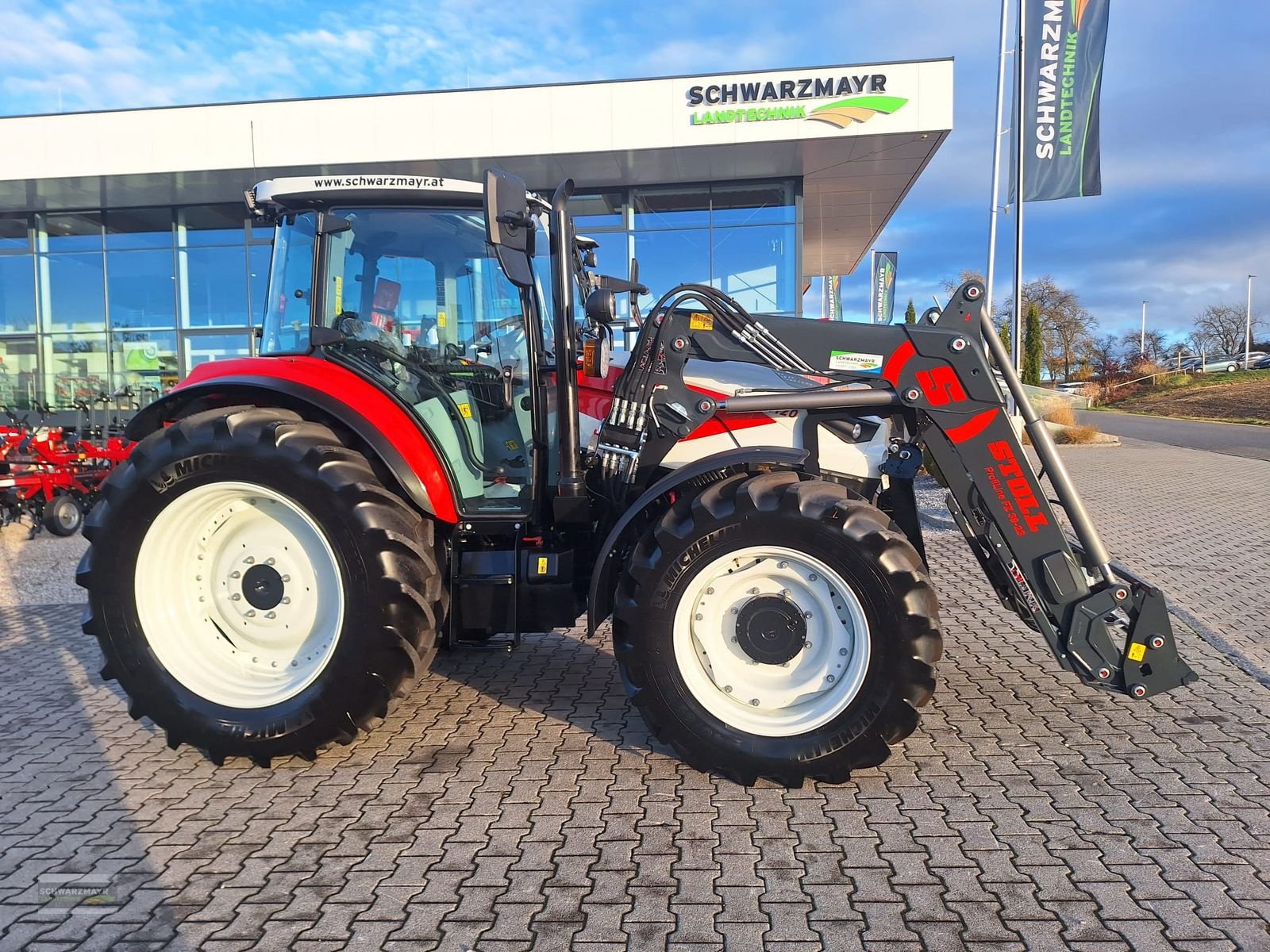 Traktor a típus Steyr 4120 PLUS, Neumaschine ekkor: Aurolzmünster (Kép 4)
