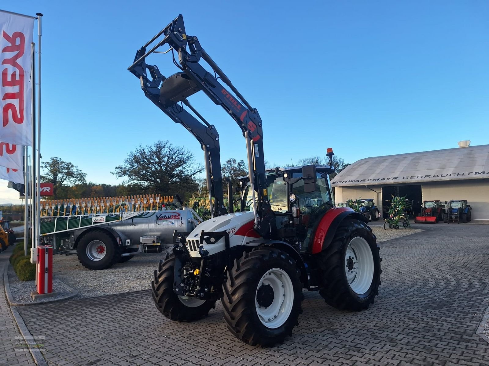 Traktor a típus Steyr 4120 PLUS, Neumaschine ekkor: Aurolzmünster (Kép 2)