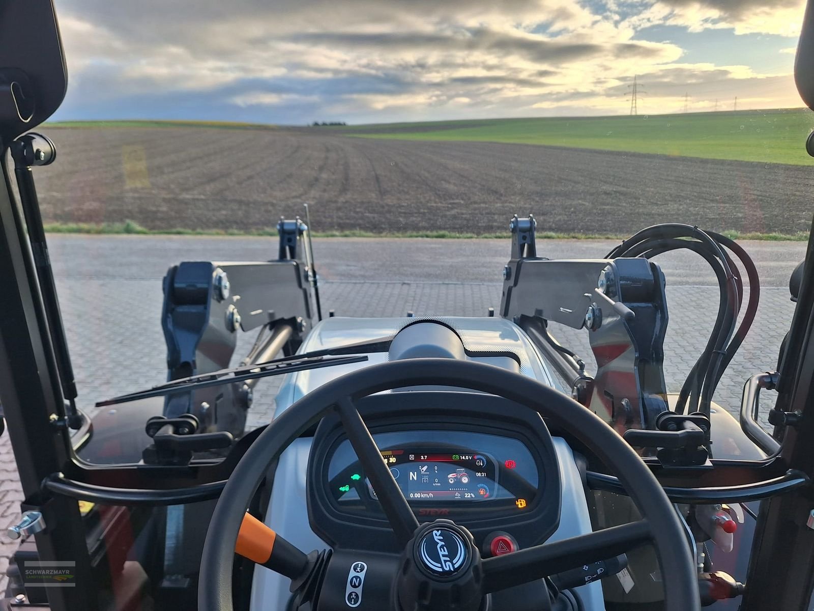 Traktor a típus Steyr 4120 PLUS, Neumaschine ekkor: Aurolzmünster (Kép 24)