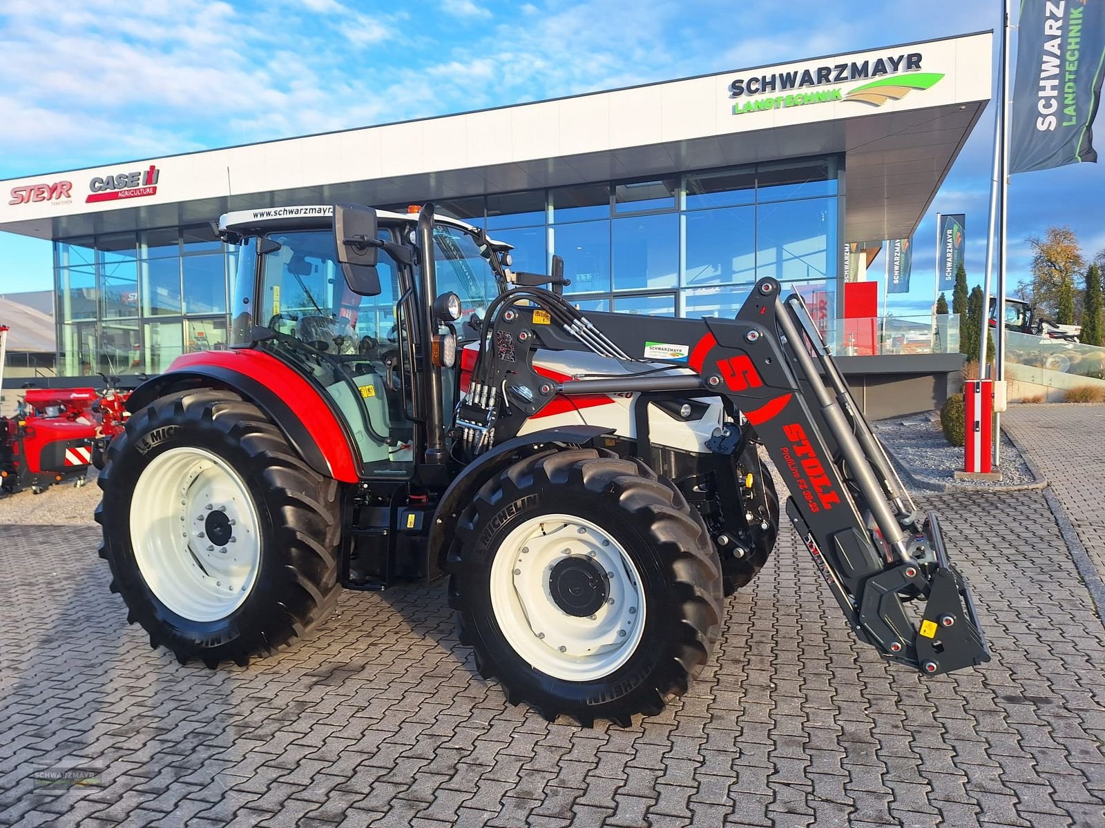 Traktor a típus Steyr 4120 PLUS, Neumaschine ekkor: Aurolzmünster (Kép 3)