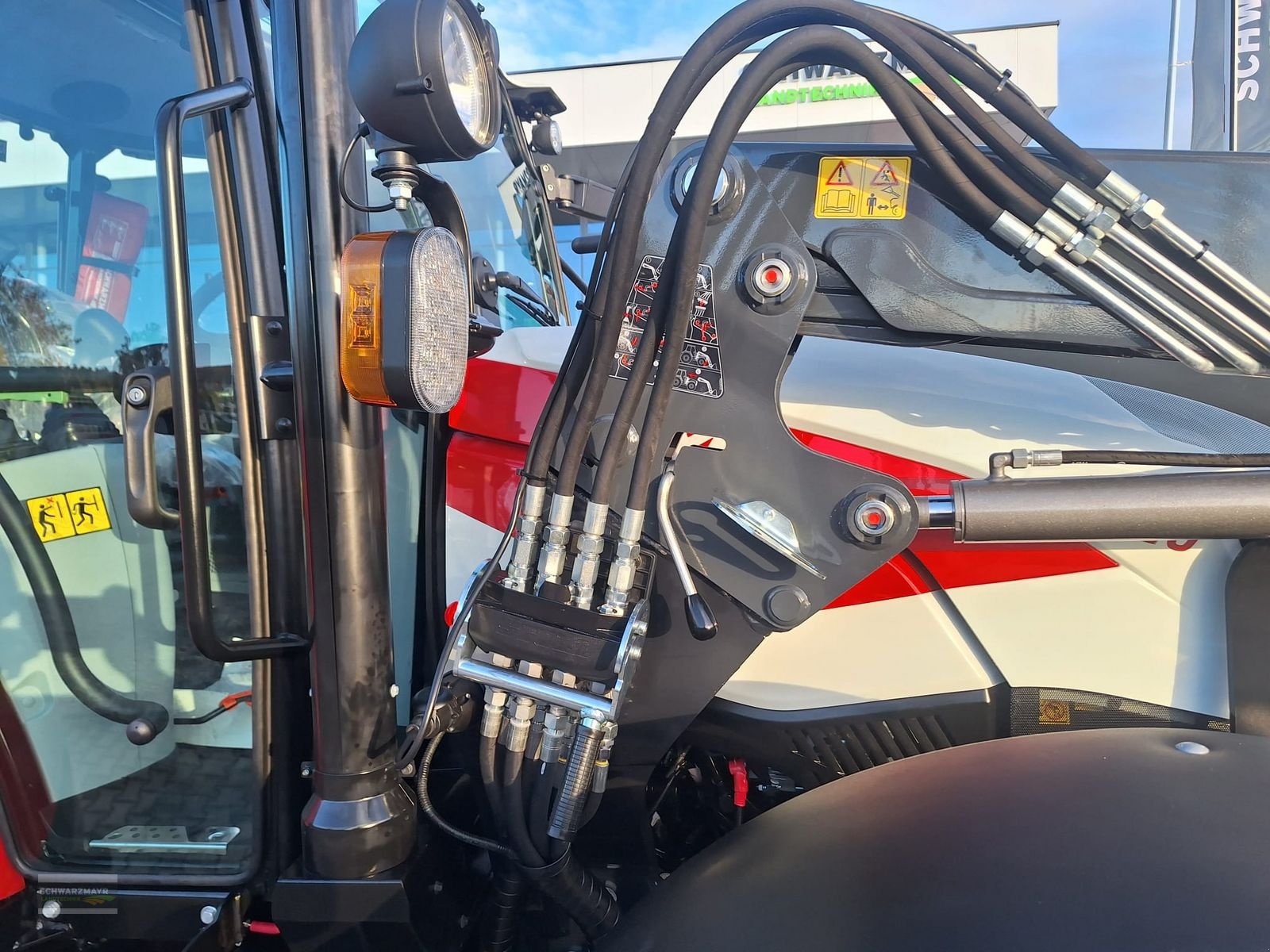 Traktor a típus Steyr 4120 PLUS, Neumaschine ekkor: Aurolzmünster (Kép 14)