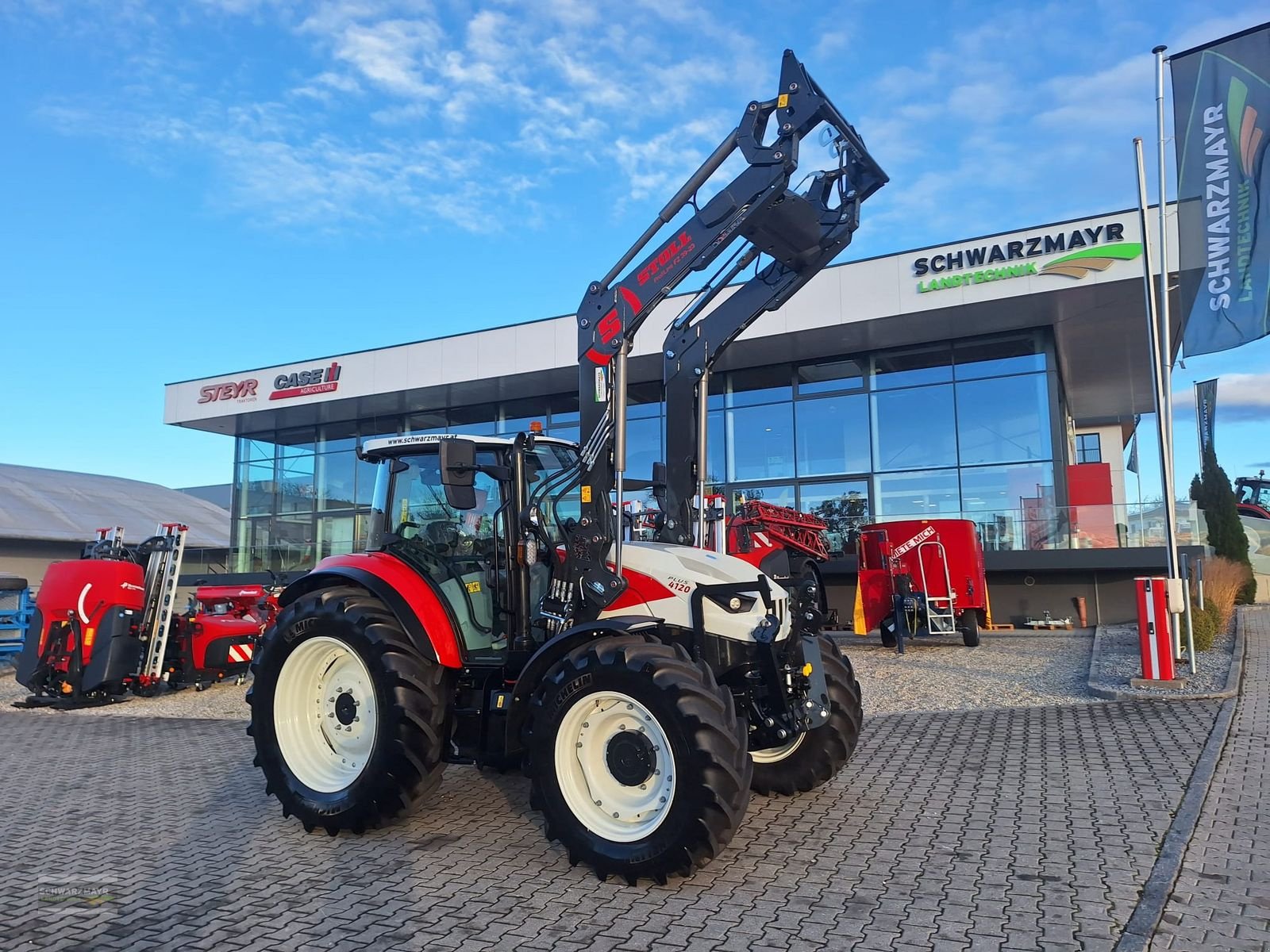 Traktor a típus Steyr 4120 PLUS, Neumaschine ekkor: Aurolzmünster (Kép 1)