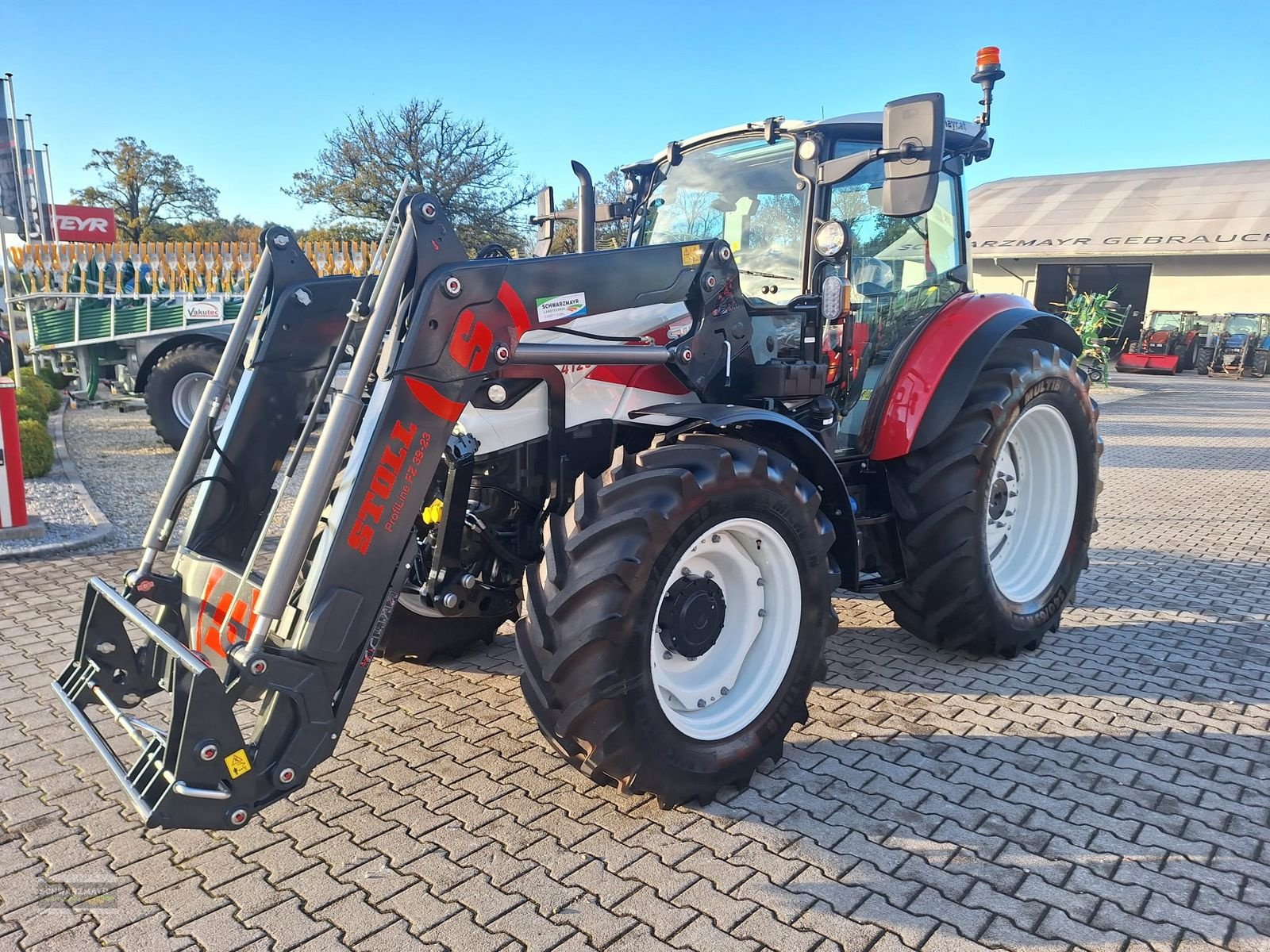 Traktor a típus Steyr 4120 PLUS, Neumaschine ekkor: Aurolzmünster (Kép 10)