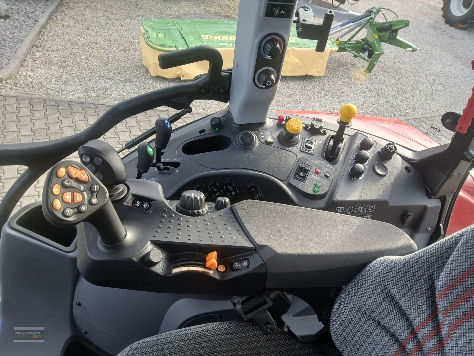 Traktor typu Steyr 4120 PLUS, Neumaschine v Aurolzmünster (Obrázek 28)