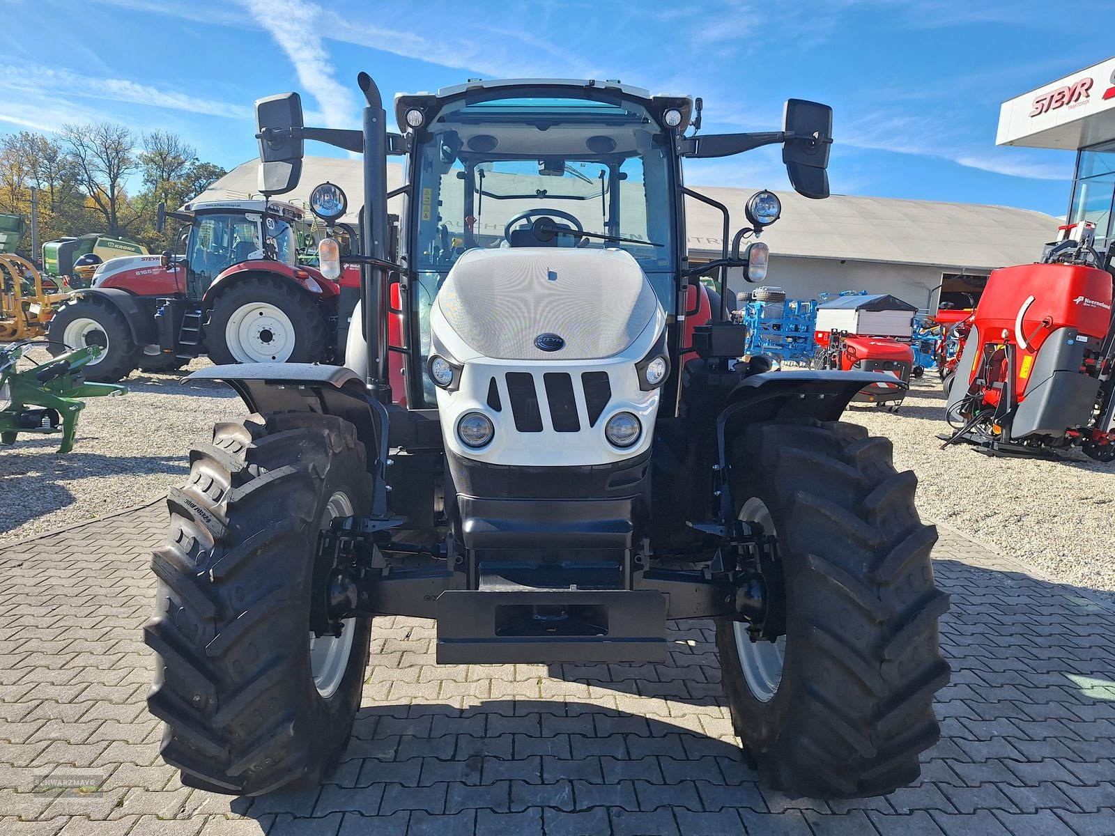 Traktor typu Steyr 4120 PLUS, Neumaschine v Aurolzmünster (Obrázek 4)