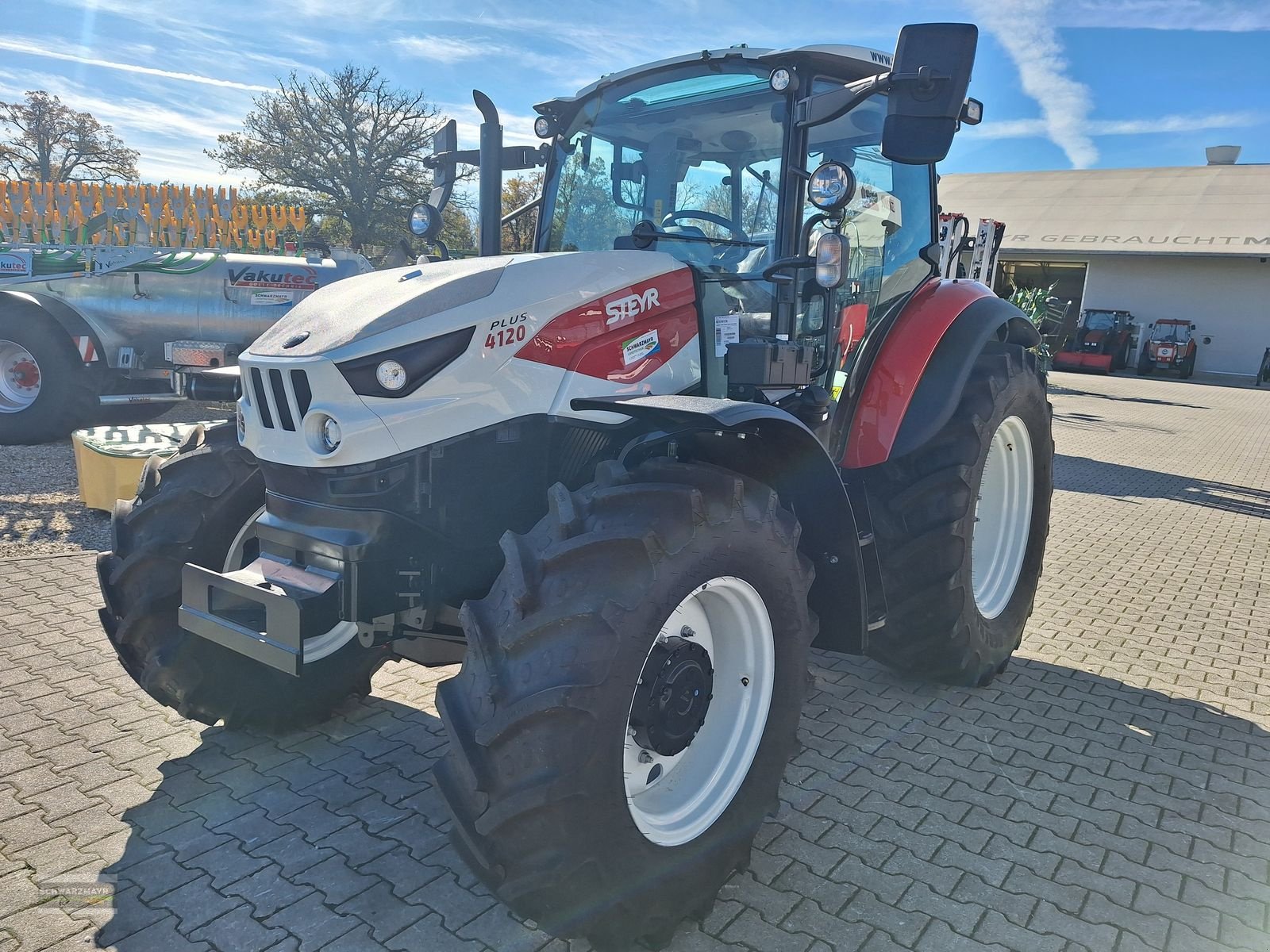 Traktor typu Steyr 4120 PLUS, Neumaschine v Aurolzmünster (Obrázek 3)