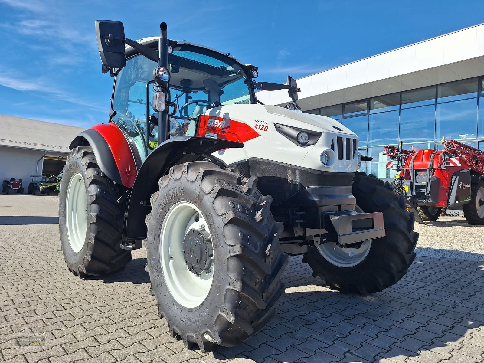 Traktor typu Steyr 4120 PLUS, Neumaschine v Aurolzmünster (Obrázek 5)