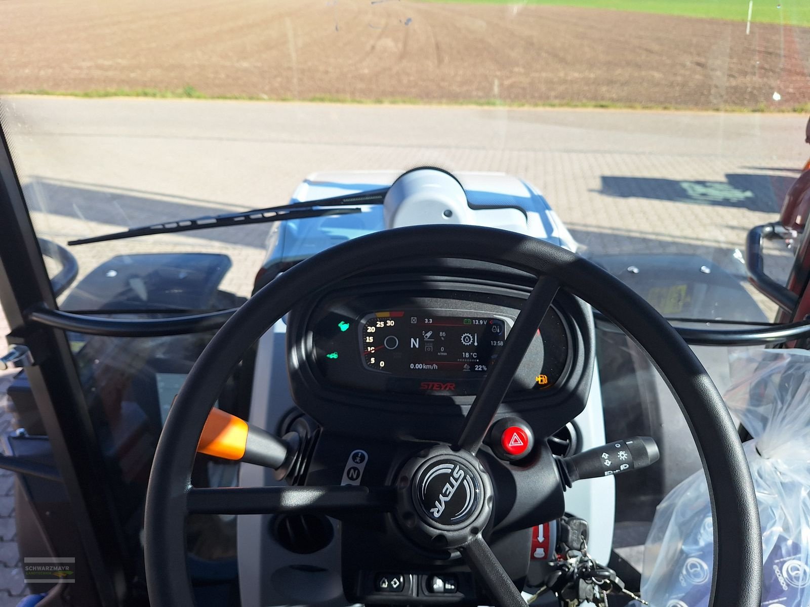 Traktor typu Steyr 4120 PLUS, Neumaschine v Aurolzmünster (Obrázek 24)