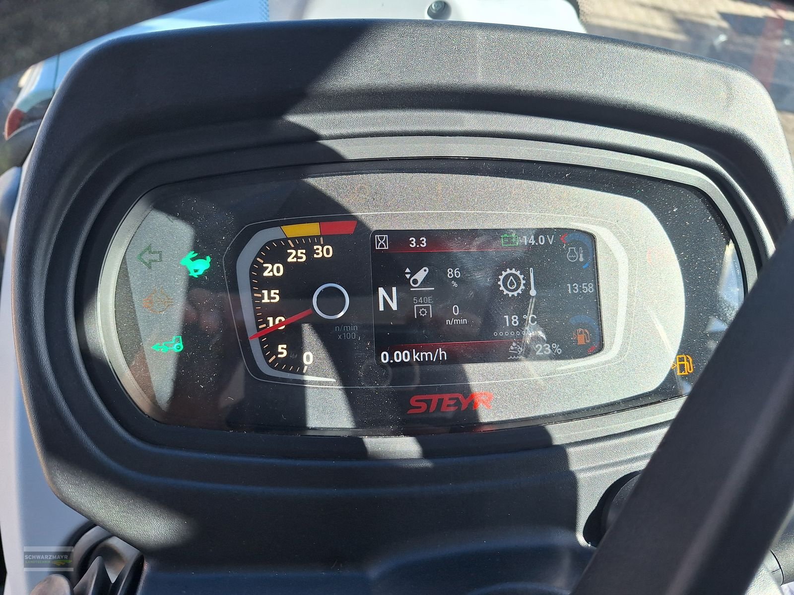 Traktor typu Steyr 4120 PLUS, Neumaschine v Aurolzmünster (Obrázek 18)