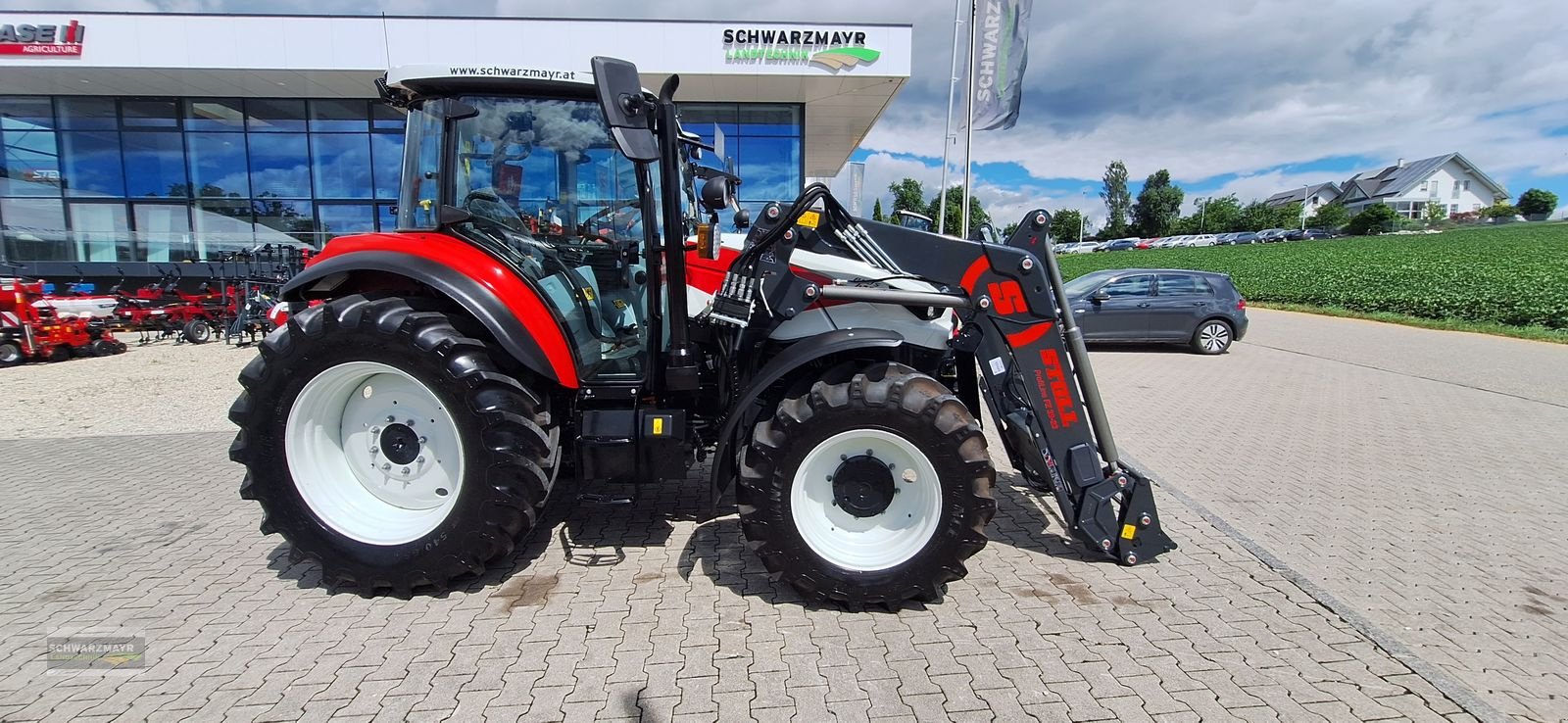 Traktor tipa Steyr 4120 PLUS, Neumaschine u Gampern (Slika 4)