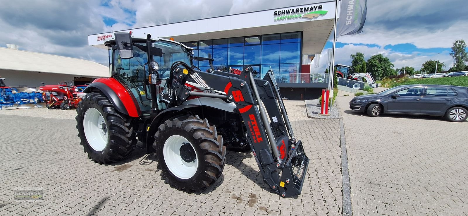 Traktor tipa Steyr 4120 PLUS, Neumaschine u Gampern (Slika 3)