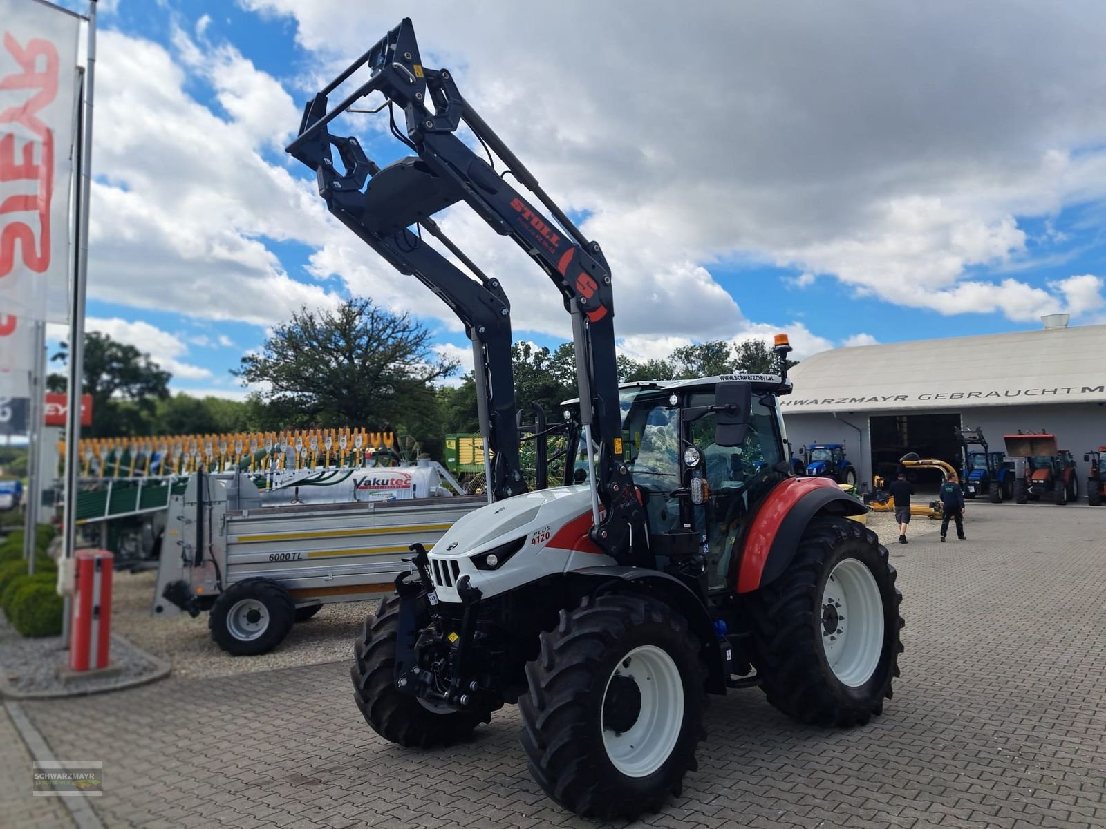 Traktor tipa Steyr 4120 PLUS, Neumaschine u Gampern (Slika 2)