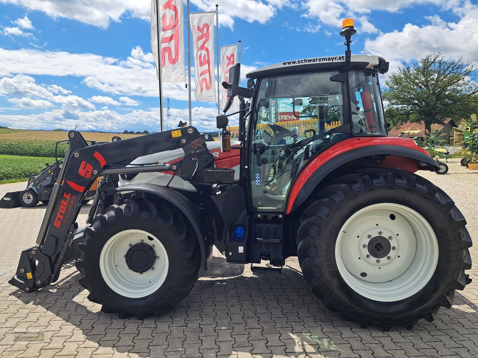 Traktor tipa Steyr 4120 PLUS, Neumaschine u Gampern (Slika 12)