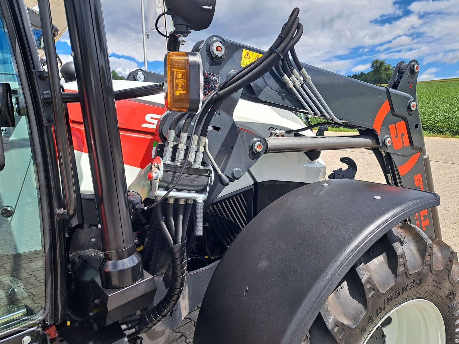 Traktor tipa Steyr 4120 PLUS, Neumaschine u Gampern (Slika 14)