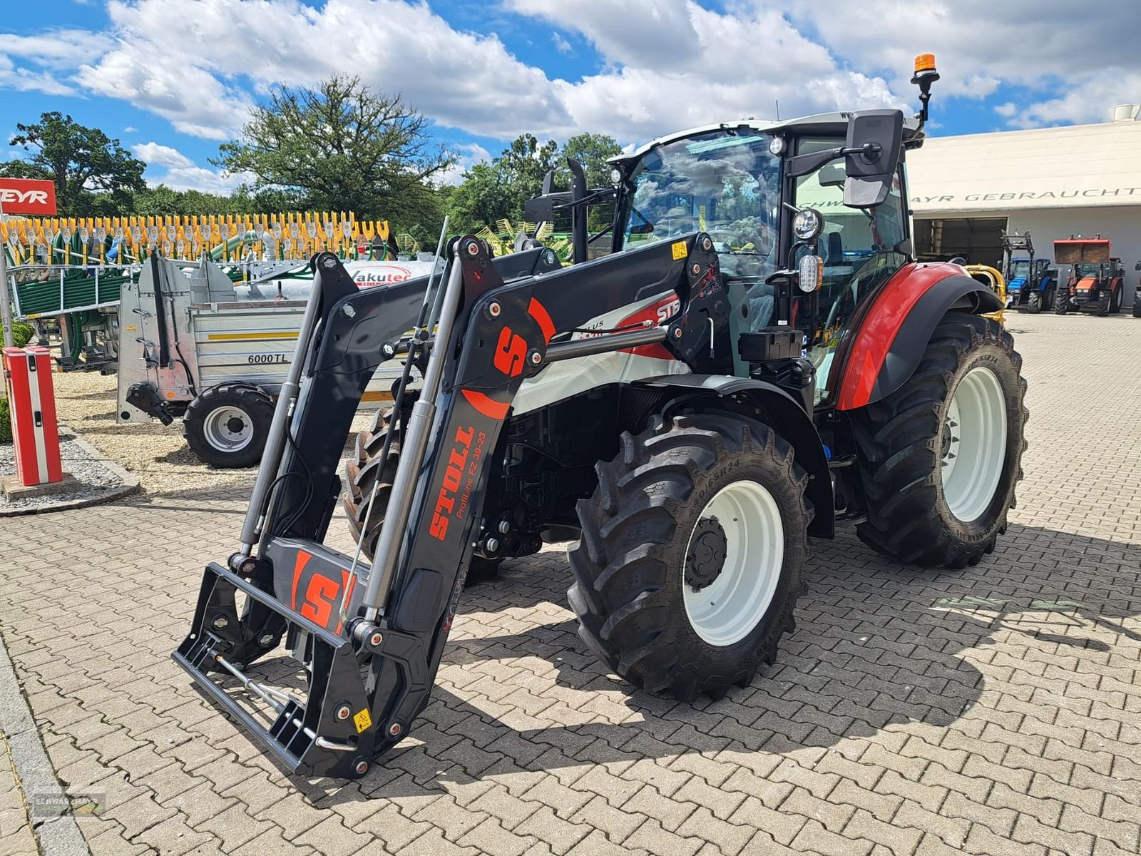 Traktor tipa Steyr 4120 PLUS, Neumaschine u Gampern (Slika 9)